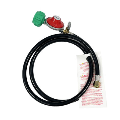 5FT mangueira e válvula de GPL regulador de pressão de propano 0-5PSI para cilindro de gás