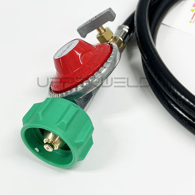 5FT mangueira e válvula de GPL regulador de pressão de propano 0-5PSI para cilindro de gás