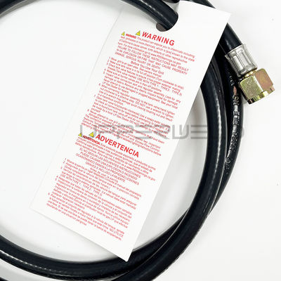 5FT mangueira e válvula de GPL regulador de pressão de propano 0-5PSI para cilindro de gás