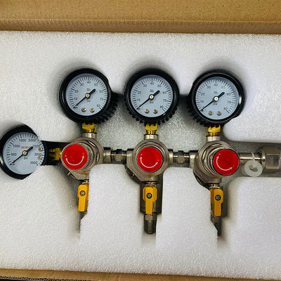 Regulador de pressão de dupla fase de aço inoxidável avançado
