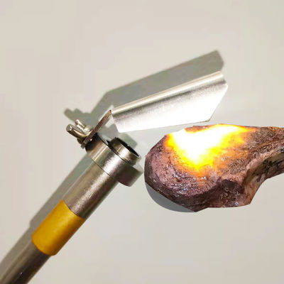 Acampamento ao ar livre cozinha cozinha tocha de aquecimento com propano MAPP fixação em prata