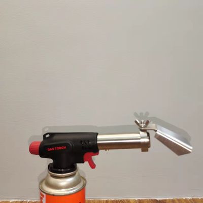 Acampamento ao ar livre cozinha cozinha tocha de aquecimento com propano MAPP fixação em prata