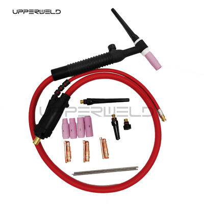 Foguete de aquecimento por refrigeração por ar WP-26V-R 35-70EU Foguete TIG com comando de válvula de gás