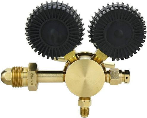 Suporte personalizado ODM regulador de nitrogênio com conector de entrada CGA580 e desempenho