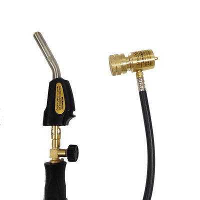 Brazing MAPP Tocha de propano Tocha de aquecimento turbo para refrigeração HVAC Finish preto