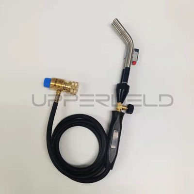 Suporte personalizado Push Button Ignition Mapp Gas Propane Brazing Torch com dois queimadores OEM