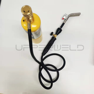 Suporte personalizado Push Button Ignition Mapp Gas Propane Brazing Torch com dois queimadores OEM