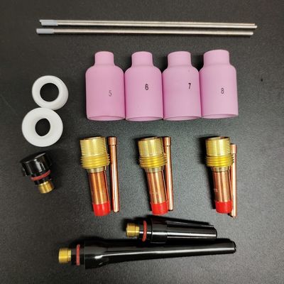 ODM Suporte personalizado TIG Acessórios de solda Longo Midium Copo traseiro curto 41V24 41V35 41V33