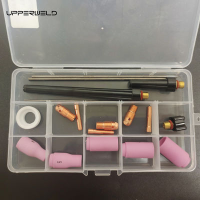 Acessórios essenciais de solda TIG 13N Kit de bocal cerâmico para peças sobressalentes de tocha WP9/20