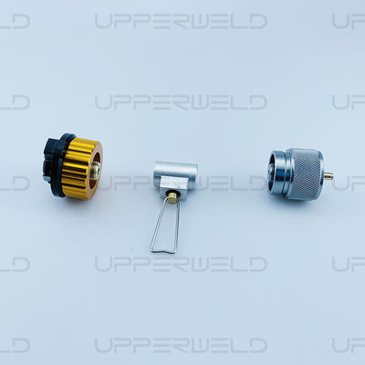Reabastecer sem esforço os cilindros de propano com o adaptador do tanque de gás de gás liquefeito para acampamento e a tocha MAPP