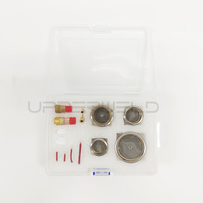WP17/18/26 ou WP9/20 Tig Torch Welding Nozzle Kit 12 14 16 24 para maior durabilidade