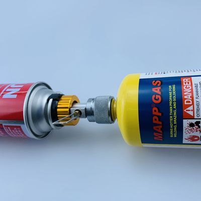 Adaptador de conversão de butano para propano Conecte eficientemente cilindros a fogões de GPL