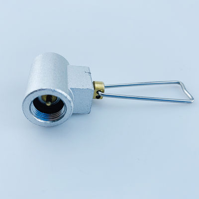 O adaptador de latão para queimador de gás e tanque de cilindro de butano