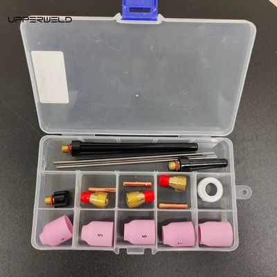 Acessórios de solda TIG 53N Kit de bocal de cerâmica para peças sobressalentes de tocha WP9/20