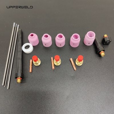 Acessórios de solda TIG 53N Kit de bocal de cerâmica para peças sobressalentes de tocha WP9/20