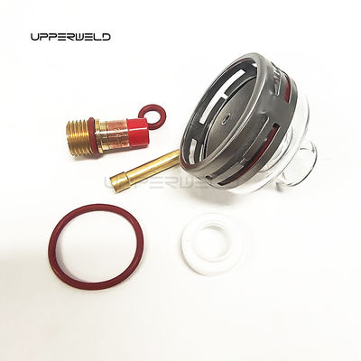 Apoio OBM WP17 18 26 53NQ Acessórios de soldadura Tig com lente de gás coletar e bico claro