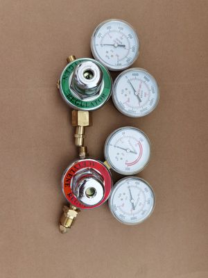 Kit de corte de solda Regulador de gás de oxigénio acetileno com mangueira dupla e bocal de corte