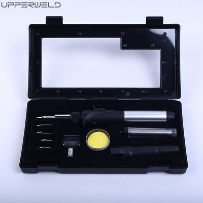 Kit multifuncional de solda de ferro com butano Estação de auto-ignição com chama ajustável