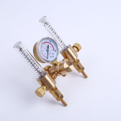 Regulador de Argão de Alta Pressão Dual Fluxímetro de CO2 para Ligação de Gás de Soldadura Mig Tig