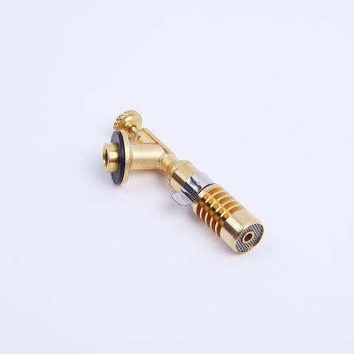 Pistola de fogo portátil de latão de plástico de aço inoxidável para gás butano e tocha culinária