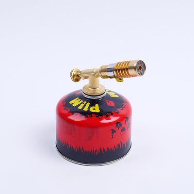 Pistola de fogo portátil de latão de plástico de aço inoxidável para gás butano e tocha culinária