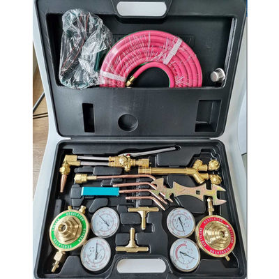 Kit de corte de gás de acetileno de oxigénio com saída de acetileno de 3/8" e entrada de acetileno de 5/8"