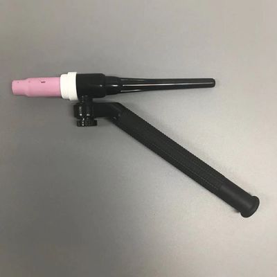 Cabeça de tocha de soldagem TIG com pescoço giratório de latão arrefecido a ar para acessórios de soldagem NR-17