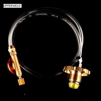 Adaptador de válvula reguladora ajustável para fogão externo de propano Conectar cilindro de gás