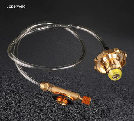 Adaptador de válvula reguladora ajustável para fogão externo de propano Conectar cilindro de gás