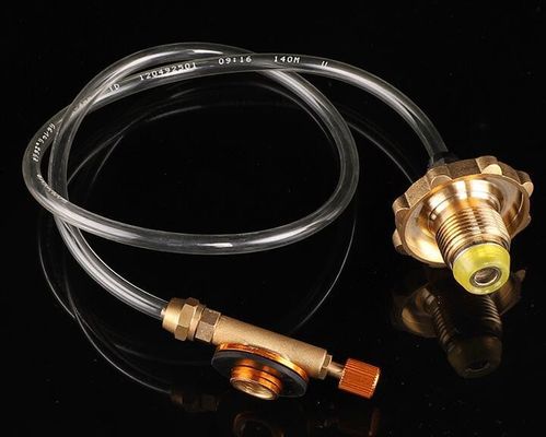 Adaptador de válvula reguladora ajustável para fogão externo de propano Conectar cilindro de gás