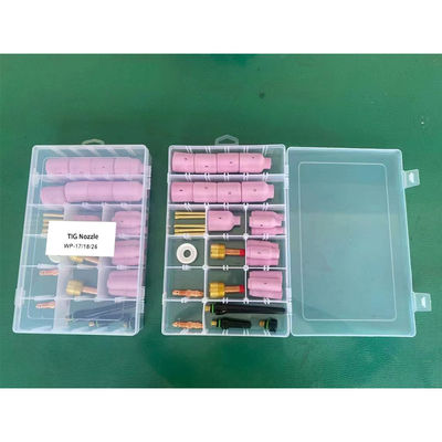 Atualize suas ferramentas de soldagem TIG com WP17 18 26 57N bocal de cerâmica e 10N corpo de coleta