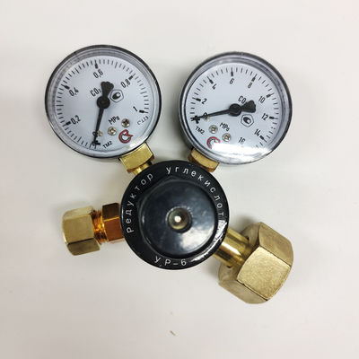 Regulador de pressão de gás de CO2 Redutor de pressão de dupla fase para o mercado russo G3/4 Thread