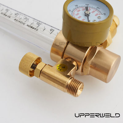 Regulador de gás de argônio de CO2 de estágio único TIG MIG Medidor de caudal 0-4000 psi Medidor de pressão