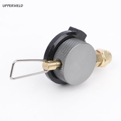 Adaptador de fogão exterior para válvula de carregamento de tanque de ar portátil e fogão de propano