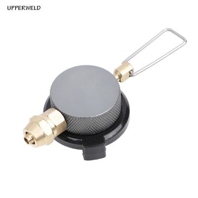 Adaptador de fogão exterior para válvula de carregamento de tanque de ar portátil e fogão de propano