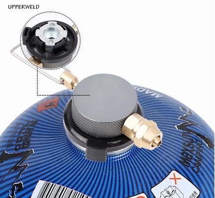 Adaptador de fogão exterior para válvula de carregamento de tanque de ar portátil e fogão de propano