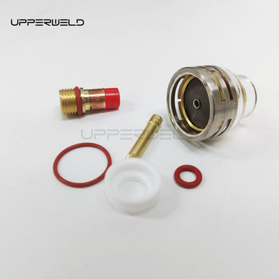 1.6mm TIG Soldagem Tocha de Vidro 14 Collet de Copo e WP920 bico de soldagem para soldagem