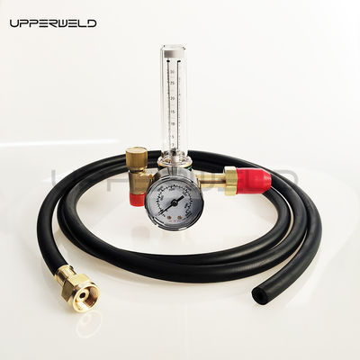 Medidor de fluxo de cobre para regulador de gás MIG TIG de argônio/CO2 na indústria de solda