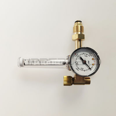 Medidor de fluxo de cobre para regulador de gás MIG TIG de argônio/CO2 na indústria de solda