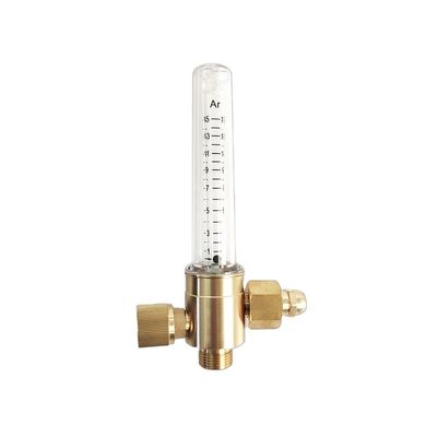 Mini CO2/Argon Flowmeter Regulador de gases industriais com construção em latão amarelo