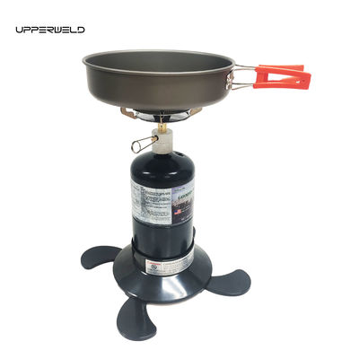 Bomba de barbecue de gás de propano portátil para caminhadas e acampamentos ao ar livre