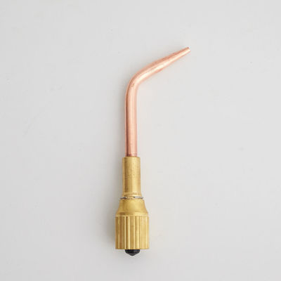 Nozzle de ponta de tocha de aquecimento de cobre de oxigénio acetileno de trabalho médio para solda e corte