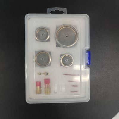 0.05kg 12-14-16-24 Lente de gás 54NQCN TIG Consumíveis de solda Copo de vidro para WP17 18 26