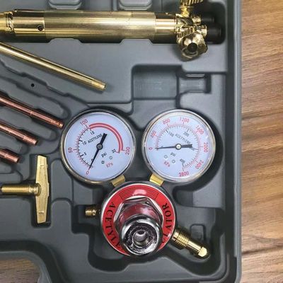 Kit de tocha de soldagem de corte leve de latão para necessidades de soldagem versáteis e flexíveis
