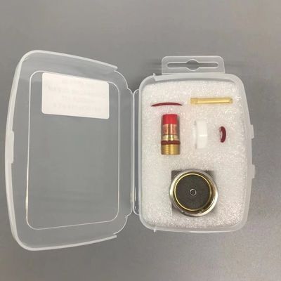 WP-17/18/26 16 TIG Acessórios de tocha de soldagem Champagne Kit de bocal transparente com proteção