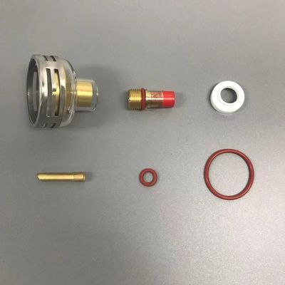WP-17/18/26 TIG Acessórios de tocha de soldagem 24 Kit de bico de champanhe com proteção