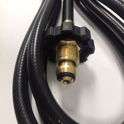 Tocha de ervas daninhas de propano Tocha de aquecimento com botão eletrônico de ignição 9.8FT comprimento de mangueira 70cm