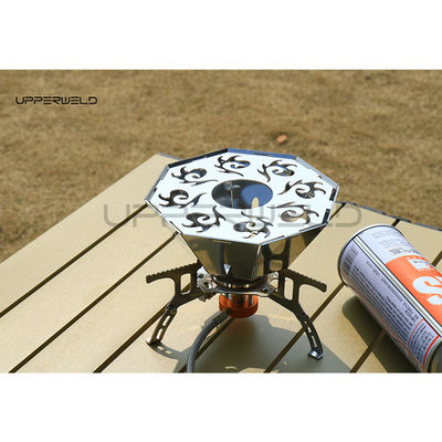 Forno de barbecue exterior compacto de aranha com adaptador de fogão a gás Tempo máximo de queima de fogo 1 hora