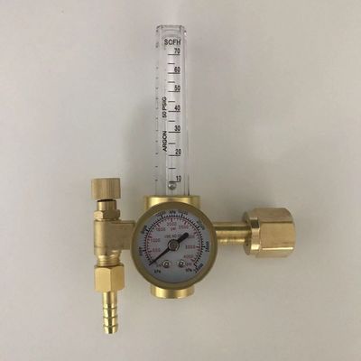 CGA320 Redutor de pressão de fluxo CO2/Argão para solda multiuso TIG MIG