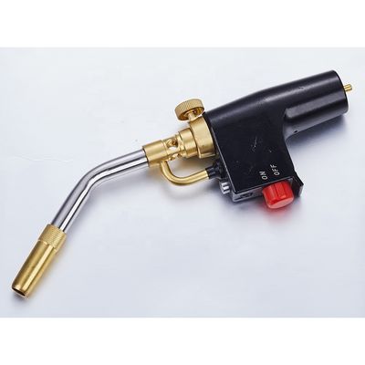 Suporte OBM CGA600 Fios de solda e brasagem Trigger-Start Torch Head Propano Mapp Torch 1300°C